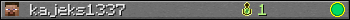 kajeks1337 userbar 350x20