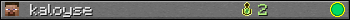 kaloyse userbar 350x20