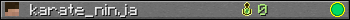 karate_ninja userbar 350x20