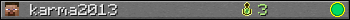 karma2013 userbar 350x20