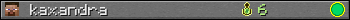 kaxandra userbar 350x20