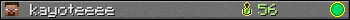 kayoteeee userbar 350x20