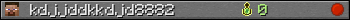 kdjjddkkdjd8882 userbar 350x20