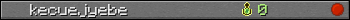 kecuejyebe userbar 350x20