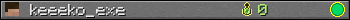 Benutzerleisten 350x20 für keeeko_exe