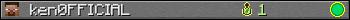 ken0FFICIAL userbar 350x20