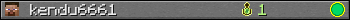 kendu6661 userbar 350x20