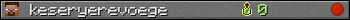 keseryerevoege userbar 350x20