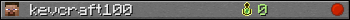 kevcraft100 userbar 350x20