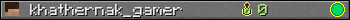 khathernak_gamer userbar 350x20