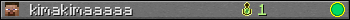 kimakimaaaaa userbar 350x20