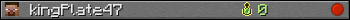 kingPlate47 userbar 350x20