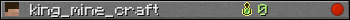 king_mine_craft userbar 350x20