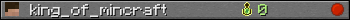 king_of_mincraft userbar 350x20