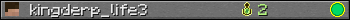 kingderp_life3 userbar 350x20
