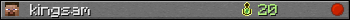 kingsam userbar 350x20