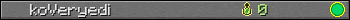koVeryedi userbar 350x20