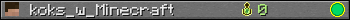 Юзербар 350x20 для koks_w_Minecraft