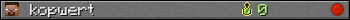 kopwert userbar 350x20