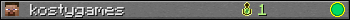 kostygames userbar 350x20