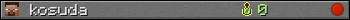kosuda userbar 350x20