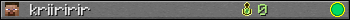 kriiririr userbar 350x20