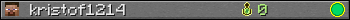 kristof1214 userbar 350x20