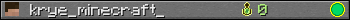 krye_minecraft_ userbar 350x20