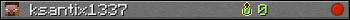 ksantix1337 userbar 350x20