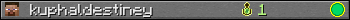 kuphaldestiney userbar 350x20