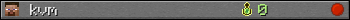 Benutzerleisten 350x20 für kvm