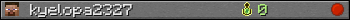 kyelopa2327 userbar 350x20