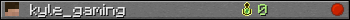 kyle_gaming userbar 350x20