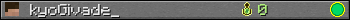 kyoGivade_ userbar 350x20