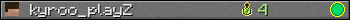 kyroo_playZ userbar 350x20