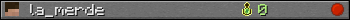 la_merde userbar 350x20