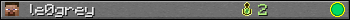 le0grey userbar 350x20