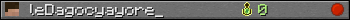 leDagocyayore_ userbar 350x20