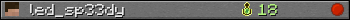 led_sp33dy userbar 350x20