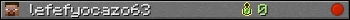 lefefyocazo63 userbar 350x20