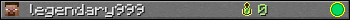 legendary999 userbar 350x20