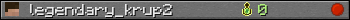 legendary_krup2 userbar 350x20