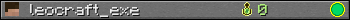 leocraft_exe userbar 350x20