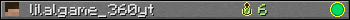 lilalgame_360yt userbar 350x20