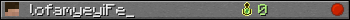 lofamyeyiFe_ userbar 350x20