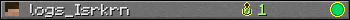 Benutzerleisten 350x20 für logs_Isrkrn