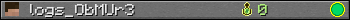 Benutzerleisten 350x20 für logs_ObMUr3