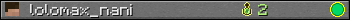 lolomax_nani userbar 350x20