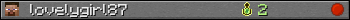 lovelygirl87 userbar 350x20