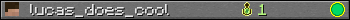 lucas_does_cool userbar 350x20